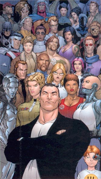 Une petite galerie Wildstorm, par Frank Quitely.